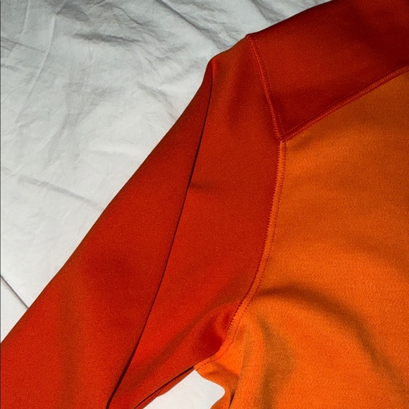 Nike Clemson Orange Quarter-Zip Pullover with Logo Size XXL - Picture 10 of 12